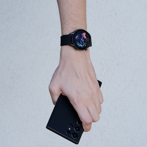 ERBORD Univerzálny 22 mm silikónový remienok