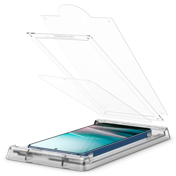 SPIGEN Szkło Hartowane do Samsung Galaxy S23, Glas.TR EZ Fit (2 sztuki)