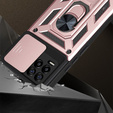 Obal na mobil pre Realme 8 / 8 Pro, CamShield Slide, ružové rose gold