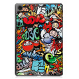 Puzdro pre Samsung Galaxy Tab A9+, Smartcase, graffiti