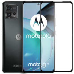 3D tvrdené sklo pre Motorola Moto G72, čierne