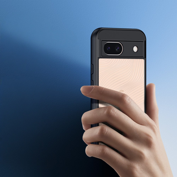 Puzdro DuxDucis pre Google Pixel 8A, Aimo case, transparentné / čierne