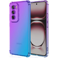 Puzdro pre Oppo Reno 12 Pro, Gradient Dropproof, Fialová / modrá