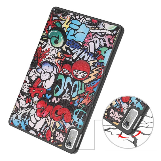 Puzdro pre Lenovo Tab P11 Gen 2 TB350FU TB350XU 11.5", Smartcase, graffiti