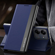 Klapkové puzdro pre Xiaomi Redmi 13C / Poco C65, Side Magnetic, tmavomodré