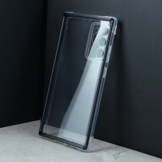 Obal na mobil pre Samsung Galaxy S20 FE, Dexnor Full Body Rugged, transparentné / čierne