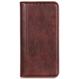 Flipové puzdro pre Xiaomi 15 Ultra, Split Leather, hnedé