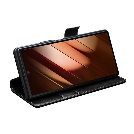 Kožené peňaženkové puzdro s funkciou stojana pre Samsung Galaxy Z Fold7