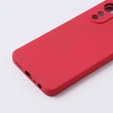 Obal na mobil pre Oppo A78 4G, Silicone Lite, červené