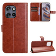 Klapkové puzdro pre Motorola Edge 50 Neo / Motorola ThinkPhone 25, Crazy Horse Wallet, hnedé