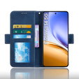Klapkové puzdro pre Realme 14 5G / Realme 14T 5G, Card Slot, tmavomodré
