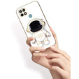 Obal na mobil pre Oppo A15/A15S, Astronaut, biele