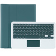 Puzdro + klávesnica Lenovo Tab P11 J606F / Tab P11 5G, TouchPad Keyboard, tmavozelené
