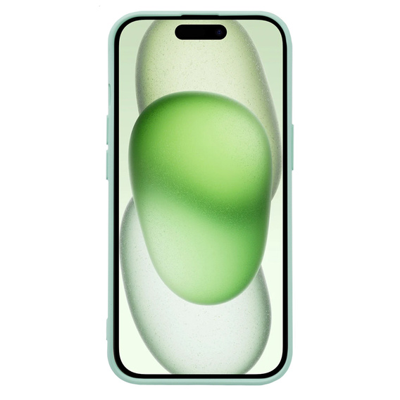 Obal na mobil pre iPhone 15, Silicone Lite, modré
