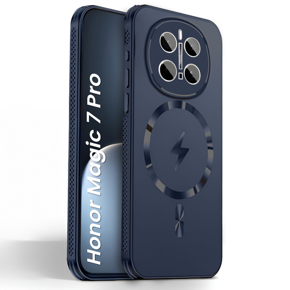 Puzdro pre Honor Magic 7 Pro, MagSafe, tmavomodré