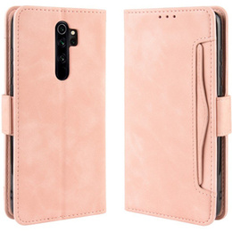 Klapkové puzdro pre Xiaomi Redmi Note 8 Pro, Card Slot, ružové