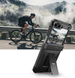 Pancierované puzdro pre Samsung Galaxy Z Flip7 FE / Z Flip6, Dexnor Clip Holder, čierne