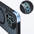 Puzdro pre Honor 400 Pro 5G, pre MagSafe, ERBORD Matt Case, čierny + sklo na displej