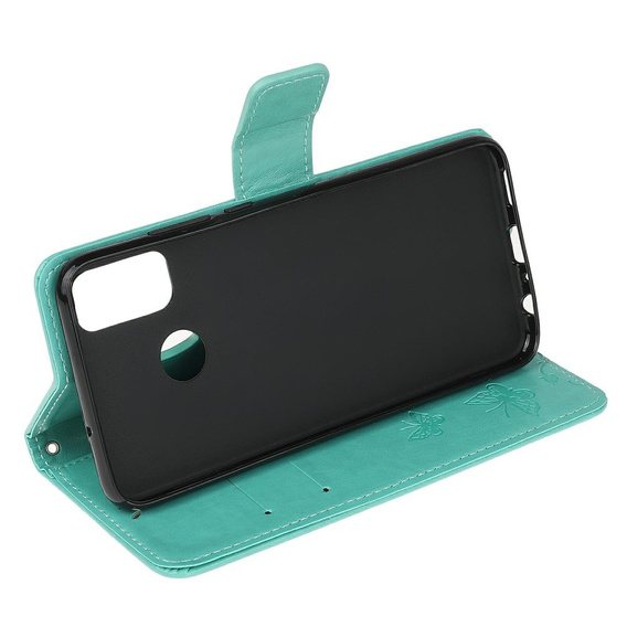 Klapkové puzdro pre Motorola Moto G30 / G10, Butterfly, modré