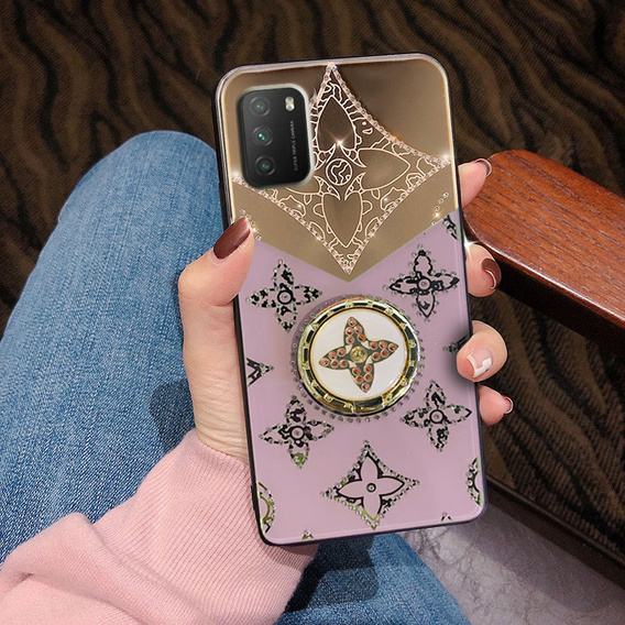 Fashion Obal na mobil pre Xiaomi Poco M3, fialové
