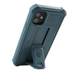 Obrnené puzdro pre iPhone 11, Dexnor Full Body, tmavomodré