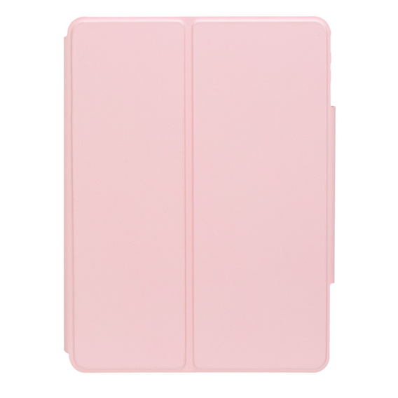 Puzdro s klávesnicou pre iPad 11" 2025 A16 (11 gen.) / iPad 10.9" 2022 (10 gen.), Rotary 360° Leather, ružové rose gold
