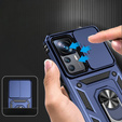Obal na mobil pre Xiaomi 12T 5G / 12T Pro 5G, CamShield Slide, námornícky modrý