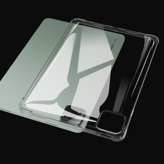Puzdro pre Xiaomi Pad 7 / 7 Pro, silikónové, priehľadné