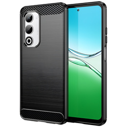 Obal na mobil pre Oppo A5 5G / A5m, Carbon, čierne