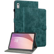 Obal na mobil pre Lenovo Tab M9, Wallet Pen Slot, zelený