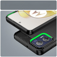 Obal na mobil pre Motorola Moto G73 5G, Carbon, čierne