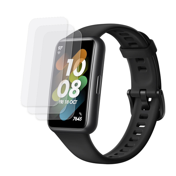 3x ERBORD Hydrogélová fólia pre Huawei Band 7