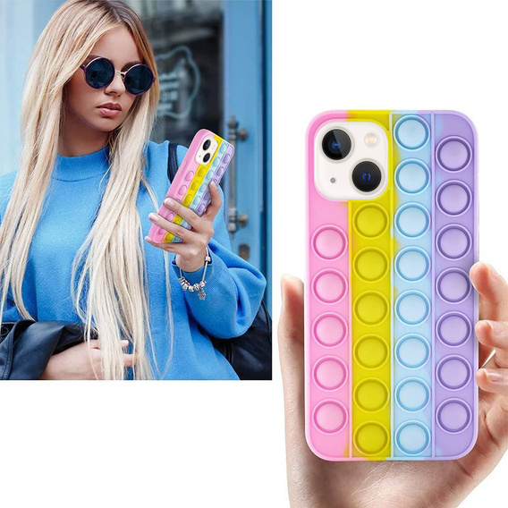 Puzdro Push Bubble Pop It pre iPhone 13 mini