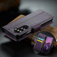 CASEME Litchi Wallet flipové puzdro pre Samsung Galaxy Z Fold7 5G