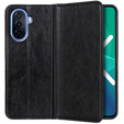 Flipové puzdro pre Huawei Nova Y70 4G, Split Leather, čierne