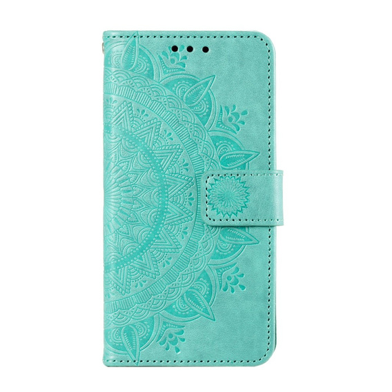 Klapkové puzdro pre Xiaomi Redmi Note 13 Pro 4G, Mandala, zelený