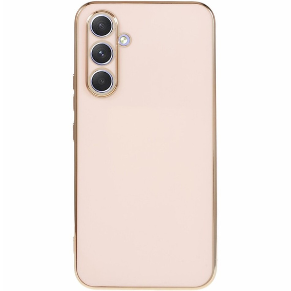 Puzdro pre Samsung Galaxy S24+ Plus, Glamour CamShield, ružové