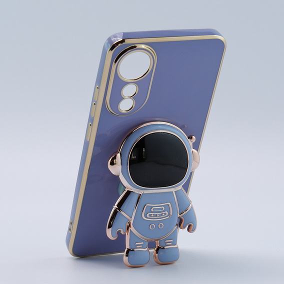 Obal na mobil pre Oppo A78 4G, Astronaut, modré