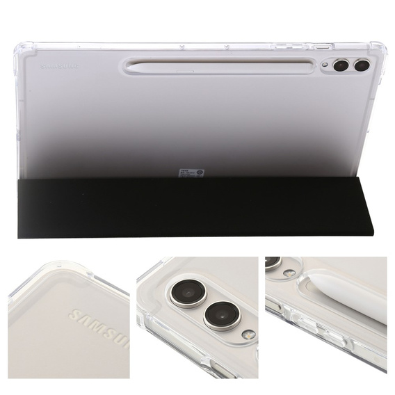 Puzdro pre Samsung Galaxy Tab S9 Ultra, Smartcase Hybrid, so slotom na stylus, čierne