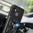 Obal na mobil pre Infinix Hot 12 Play 4G, CamShield Slide, čierne