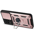 Obal na mobil pre Realme 8 / 8 Pro, CamShield Slide, ružové rose gold