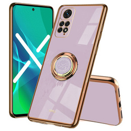 Obal na mobil pre Xiaomi Redmi Note 11 Pro 4G/5G, Electro Ring, fialové