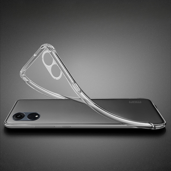 Puzdro MOFI pre Oppo Reno8 T 4G, tenké, priehľadné
