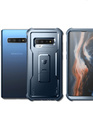 Obrnené puzdro pre Samsung Galaxy S10 Plus, Dexnor Full Body, modré