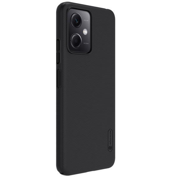 NILLKIN puzdro pre Xiaomi Redmi Note 12 5G / POCO X5 5G, Super Frosted Shield Case, čierne