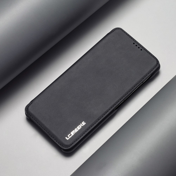 Klapkové puzdro pre Samsung Galaxy A52 5G / 4G, LC.IMEEKE, čierne