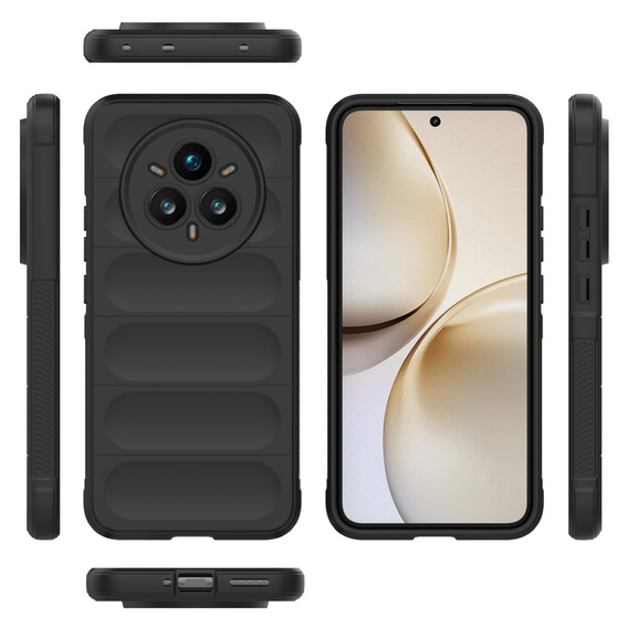 Obal na mobil pre Realme 14 Pro+ 5G, Gaming Shockproof, čierne