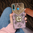 Fashion Obal na mobil pre Huawei P30 Lite, fialové
