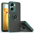 Puzdro pre Xiaomi Redmi 13C / Poco C65, Frosted Ring, zelený