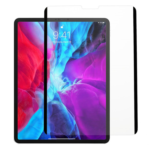 Ochranná fólia PVC Paper feel pre iPad Pro 12.9" 2022/2021/2020 (6/5/4 gen.), čierne